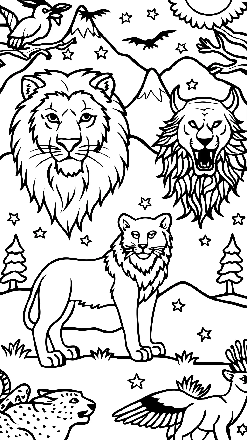 predator coloring pages